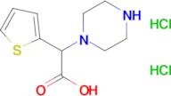 piperazin-1-yl(2-thienyl)acetic acid dihydrochloride