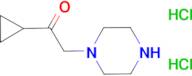 1-cyclopropyl-2-piperazin-1-ylethanone dihydrochloride