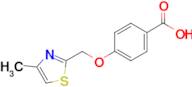 4-[(4-methyl-1,3-thiazol-2-yl)methoxy]benzoic acid