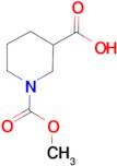 1-(methoxycarbonyl)piperidine-3-carboxylic acid
