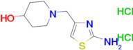 1-[(2-amino-1,3-thiazol-4-yl)methyl]piperidin-4-ol dihydrochloride