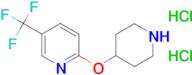 2-(piperidin-4-yloxy)-5-(trifluoromethyl)pyridine dihydrochloride