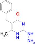 5-benzyl-2-hydrazino-6-methylpyrimidin-4(3H)-one