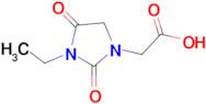 (3-ethyl-2,4-dioxoimidazolidin-1-yl)acetic acid
