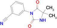 3-(4,4-dimethyl-2,5-dioxoimidazolidin-1-yl)benzonitrile