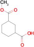 3-(methoxycarbonyl)cyclohexane-1-carboxylic acid