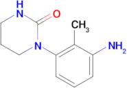 1-(3-amino-2-methylphenyl)tetrahydropyrimidin-2(1H)-one