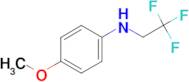 (4-methoxyphenyl)(2,2,2-trifluoroethyl)amine