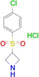 3-[(4-chlorophenyl)sulfonyl]azetidine hydrochloride