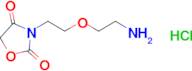3-(2-(2-aminoethoxy)ethyl)oxazolidine-2,4-dione hydrochloride
