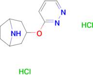 3-(pyridazin-3-yloxy)-8-azabicyclo[3.2.1]octane dihydrochloride