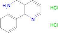 (2-phenylpyridin-3-yl)methanamine dihydrochloride