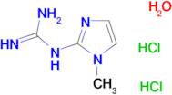 1-(1-methyl-1H-imidazol-2-yl)guanidine dihydrochloride hydrate