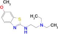 N,N-diethyl-N'-(6-methoxy-1,3-benzothiazol-2-yl)ethane-1,2-diamine