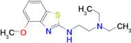 N,N-diethyl-N'-(4-methoxy-1,3-benzothiazol-2-yl)ethane-1,2-diamine