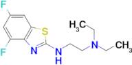 N'-(4,6-difluoro-1,3-benzothiazol-2-yl)-N,N-diethylethane-1,2-diamine