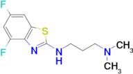 N'-(4,6-difluoro-1,3-benzothiazol-2-yl)-N,N-dimethylpropane-1,3-diamine