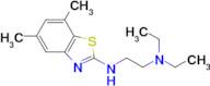 N'-(5,7-dimethyl-1,3-benzothiazol-2-yl)-N,N-diethylethane-1,2-diamine