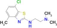 N'-(7-chloro-4-methyl-1,3-benzothiazol-2-yl)-N,N-dimethylethane-1,2-diamine