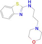 N-(3-morpholin-4-ylpropyl)-1,3-benzothiazol-2-amine