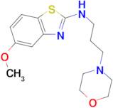 5-methoxy-N-(3-morpholinopropyl)benzo[d]thiazol-2-amine