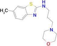 6-methyl-N-(3-morpholin-4-ylpropyl)-1,3-benzothiazol-2-amine