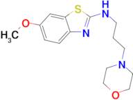 6-methoxy-N-(3-morpholinopropyl)benzo[d]thiazol-2-amine