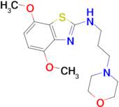 4,7-dimethoxy-N-(3-morpholinopropyl)benzo[d]thiazol-2-amine