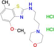 4-methoxy-7-methyl-N-(3-morpholinopropyl)benzo[d]thiazol-2-amine dihydrochloride