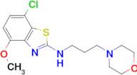 7-chloro-4-methoxy-N-(3-morpholinopropyl)benzo[d]thiazol-2-amine