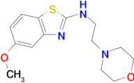 5-methoxy-N-(2-morpholin-4-ylethyl)-1,3-benzothiazol-2-amine