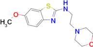 6-methoxy-N-(2-morpholin-4-ylethyl)-1,3-benzothiazol-2-amine