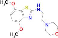 4,7-dimethoxy-N-(2-morpholinoethyl)benzo[d]thiazol-2-amine