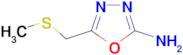 5-[(methylthio)methyl]-1,3,4-oxadiazol-2-amine