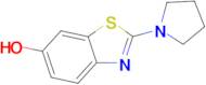 2-pyrrolidin-1-yl-1,3-benzothiazol-6-ol
