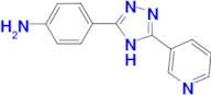 [4-(5-pyridin-3-yl-1H-1,2,4-triazol-3-yl)phenyl]amine