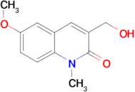 3-(hydroxymethyl)-6-methoxy-1-methylquinolin-2(1H)-one