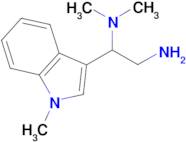 N~1~,N~1~-dimethyl-1-(1-methyl-1H-indol-3-yl)ethane-1,2-diamine