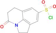 4-oxo-1,2,5,6-tetrahydro-4H-pyrrolo[3,2,1-ij]quinoline-8-sulfonyl chloride