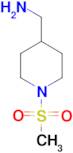 {[1-(methylsulfonyl)piperidin-4-yl]methyl}amine