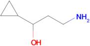 3-Amino-1-cyclopropyl-propan-1-ol