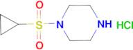 1-(cyclopropylsulfonyl)piperazine hydrochloride
