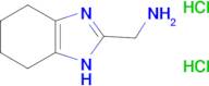 (4,5,6,7-tetrahydro-1H-benzimidazol-2-ylmethyl)amine dihydrochloride