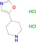 4-(1,3-Oxazol-5-yl)piperidine dihydrochloride