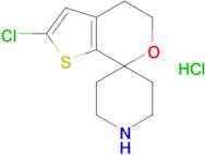 2'-chloro-4',5'-dihydrospiro[piperidine-4,7'-thieno[2,3-c]pyran] hydrochloride