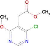 methyl 2-(4-chloro-6-methoxypyrimidin-5-yl)acetate