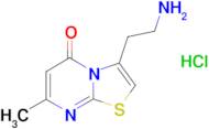 3-(2-aminoethyl)-7-methyl-5H-[1,3]thiazolo[3,2-a]pyrimidin-5-one hydrochloride