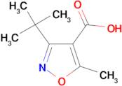 3-(tert-butyl)-5-methylisoxazole-4-carboxylic acid