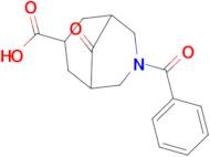 3-Benzoyl-9-oxo-3-azabicyclo[3.3.1]nonane-7-carboxylic acid
