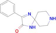 3-Phenyl-1,4,8-triaza-spiro[4.5]dec-3-en-2-one